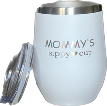 Load image into Gallery viewer, Mommy Sippy Cup Stainless Steel Insulated Drink Tumbler with lid