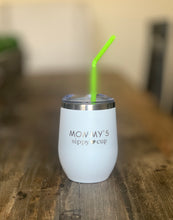 Load image into Gallery viewer, Mommy Sippy Cup Stainless Steel Insulated Drink Tumbler with lid
