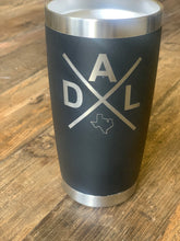 Load image into Gallery viewer, Dallas Texas Stainless Steel Insulated Drink Tumbler with lid 20 ounce