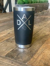 Load image into Gallery viewer, Dallas Texas Stainless Steel Insulated Drink Tumbler with lid 20 ounce