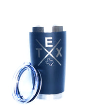 Load image into Gallery viewer, Texas "TEX" Stainless Steel Insulated Drink Tumbler with lid 20 ounce