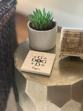 Load image into Gallery viewer, Marble Tile Coaster "Dogma" classic