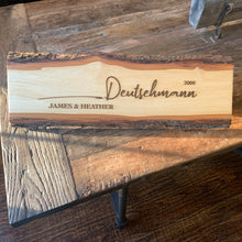 Load image into Gallery viewer, 23" Live Edge Charcuterie board Style "A"