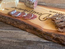 Load image into Gallery viewer, 23" Live Edge Charcuterie board Style "A"
