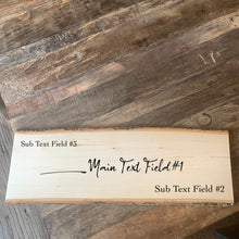 Load image into Gallery viewer, 23" Live Edge Charcuterie Board Style "B"